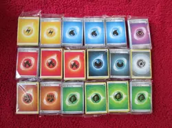 Pokemon TCG Energy Cards 18 Sealed Packs of 45 cards each pack - Image 1