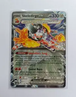 Pokemon TCG - Skeledirge EX 137/182 Card Paradox Rift S & V - Image 1