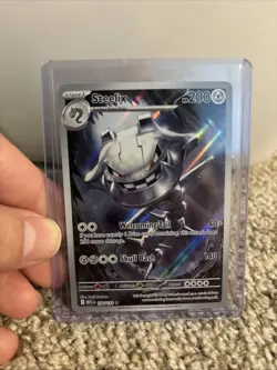 Steelix Mega Evolution 150/132 Pokemon Card TCG Holo Rare Near Mint - Image 3