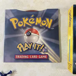 Vintage Pokemon Tempest Gift Box *WITH Theme Deck Cards* CIB All Mint Condition - Image 3