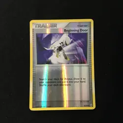 Beginning Door 82/99 Arceus Pokemon Card (Reverse Holo) Lightly Played - Image 1