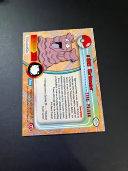 Topps Pokemon Grimer 88 Series 1 Card Blue Topps Trading Card Vintage - Image 4