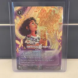 Fantastical and Magical 212/204 DISNEY LORCANA Reign of Jafar ENCHANTED - Image 1