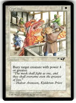 Reprisal 13a - Alliances - Magic the Gathering MTG Nice! - Image 1