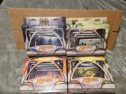 MTG Magic Planechase 2009 4 Deck Box Set Zombie Empire Planes Dice New Sealed #1 - Image 1
