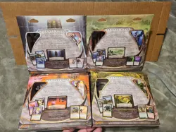 MTG Magic Planechase 2009 4 Deck Box Set Zombie Empire Planes Dice New Sealed #1 - Image 2