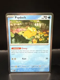 Pokemon Psyduck 007 Black Star Promo Mega Evolution Pokemon TCG - Image 1