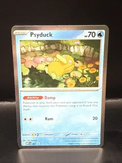 Pokemon Psyduck 007 Black Star Promo Mega Evolution Pokemon TCG - Image 2