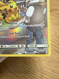Pokemon Pikachu 241/236 S&M Cosmic Eclipse NM Trainer Gallery - Image 4
