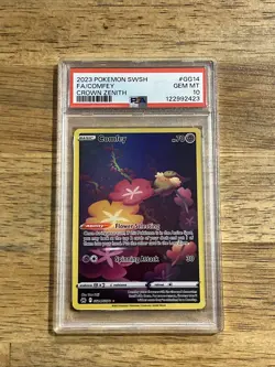 GRADED PSA 10 2023 Pokemon SWSH FA/Comfey Crown Zenith #GG14 - Image 1