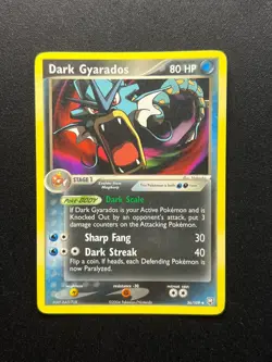 DARK GYARADOS 36/109 EX TEAM ROCKET RETURNS POKEMON NON HOLO - MP - Image 1