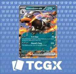 Pokemon - Houndoom ex 103 - SVP103 - SV: Scarlet & Violet Promo - Holo NM - Image 1