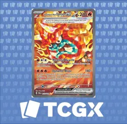 Pokemon - Hearthflame Mask Ogerpon ex - 212/167 - SV06: Twilight Masquerade NM - Image 1