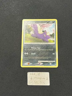 Pokemon D&P Majestic Dawn - Stunky Lv.14 - Non Holo Common - 76/100 - LP - Image 5