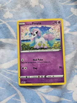 Galarian Ponyta SWSH013 Black Star Promo Pokemon - Image 1