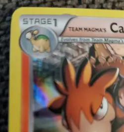 1x Team Magma's Camerupt - 2/34 - Holo Rare NM/LP+ Pokemon XY-- Double C - Image 2