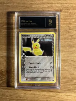 2007 Pikachu 13/17 Pop Series 5 TCG 9 Mint Pokemon TCG - Image 1