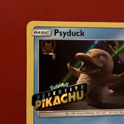 Pokemon TCG: Psyduck #SM199 Detective Pikachu Stamped Black Star Promo - Image 2