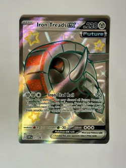 Pokemon TCG Iron Treads EX #73 Full Art Scarlet and Violet Black Star Promo - Image 1