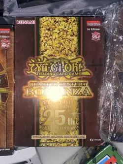 Yu-Gi-Oh! TCG: Quarter Century Bonanza Box Factory Sealed(5packs)+bonus Pack - Image 1