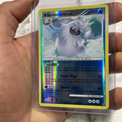 Abomasnow Rare - DP Stormfront 12/100 2008 Pokemon Nintendo Reverse Holo LP Card - Image 2