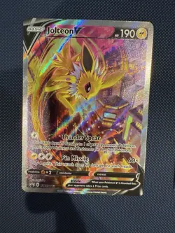 Pokemon Card Flareon Jolteon Vaporeon V Sword & Shield Promo Cards Holo - Image 3