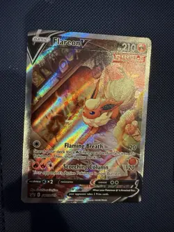 Pokemon Card Flareon Jolteon Vaporeon V Sword & Shield Promo Cards Holo - Image 5