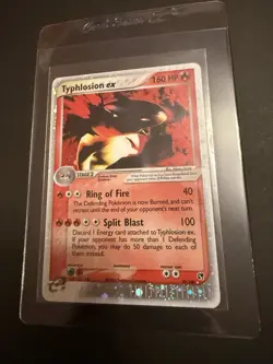 Pokemon TCG Typhlosion EX Sandstorm Holo Ultra Rare Card 99/100 LP/NM - Image 1
