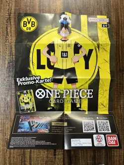 Monkey D Luffy One Piece x BVB ST13-003 Promo Card Poster - Image 1