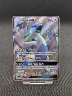 Pokemon TCG Lugia GX Full Art Ultra Rare Card 207/214 Lost Thunder - Image 1