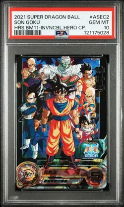 Bandai Dragon Ball Heroes Son Goku PSA 10 Card Super Dragon Ball Heroes - Image 1