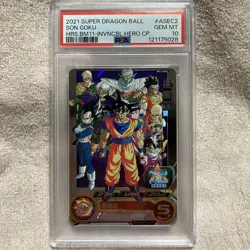 Bandai Dragon Ball Heroes Son Goku PSA 10 Card Super Dragon Ball Heroes - Image 3