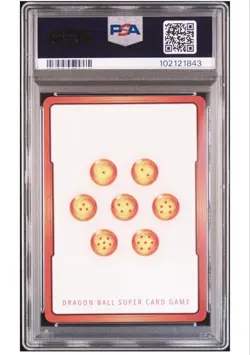 Dragon Ball Fusion World Energy Marker Goku Jiren PSA10 Trading Card Token - Image 4