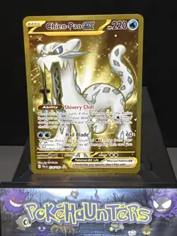 Pokemon Card Chien-Pao ex 274/193 Paldea Evolved Secret Rare Near Mint - Image 1