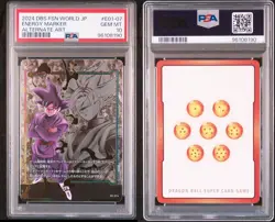 Energy Marker Goku Black Parallel PSA10 Dragon Ball Card Trading Card Set - Image 3
