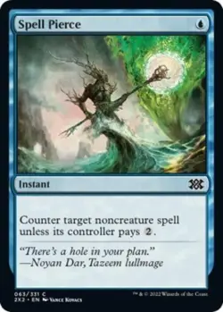 Spell Pierce -Foil Near Mint MTG Double Masters 2022 - Image 1