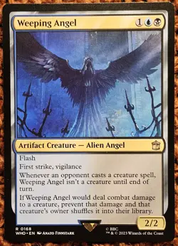 ✨Weeping Angel✨ MTG | Beyond Universes: Doctor Who | NM/M | R 0168 - Image 1