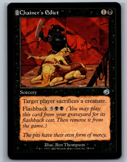 Magic The Gathering Torment Chainer's Edict #57/143 MTG TCG CCG - Image 1
