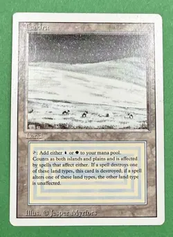 Tundra | Magic The Gathering | Revised 1994 | MTG | Near Mint or Better! - Image 1