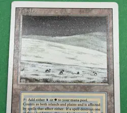 Tundra | Magic The Gathering | Revised 1994 | MTG | Near Mint or Better! - Image 3