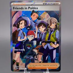 Friends in Paldea 137/131 Ultra Rare SV: Prismatic Evolutions Pokemon TCG NM - Image 1