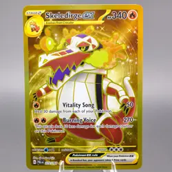 Skeledirge ex 272/193 Hyper Rare SV02: Paldea Evolved Pokemon TCG NM - Image 1