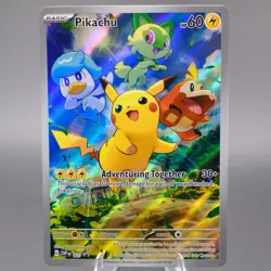 Pikachu - 027 Promo SV: Scarlet & Violet Promo Cards Pokemon TCG NM - Image 1