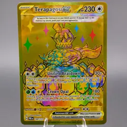 Terapagos ex 180/131 Hyper Rare SV: Prismatic Evolutions Pokemon TCG NM - Image 1