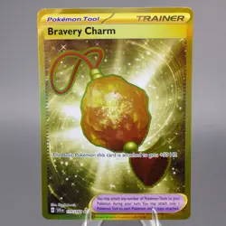 Bravery Charm 175/142 Hyper Rare SV07: Stellar Crown Pokemon TCG NM - Image 1