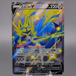 Zacian V (Shiny) - SWSH292 Promo SWSH: Sword & Shield Promo Cards Pokemon TCG NM - Image 1