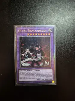 RA03-EN037 House Dragonmaid Alt Art - Quarter Century 25th 1st YuGiOh - Image 1