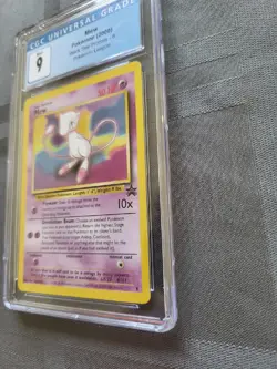 MINT Graded Pokemon Card Mew #8 Black Star Promo 2000 - CGC 9 - C24 - Image 5