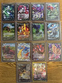 Full Art Trainer Gallery Pokemon TCG Lot of 14 V VMax Lot of 14 Cards English - Image 1