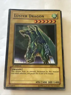 Luster Dragon LOD050 1st Edition Yugioh Card - Image 2